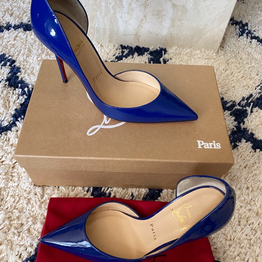Christian Louboutin IRIZA PATENT LEATHER PUMP